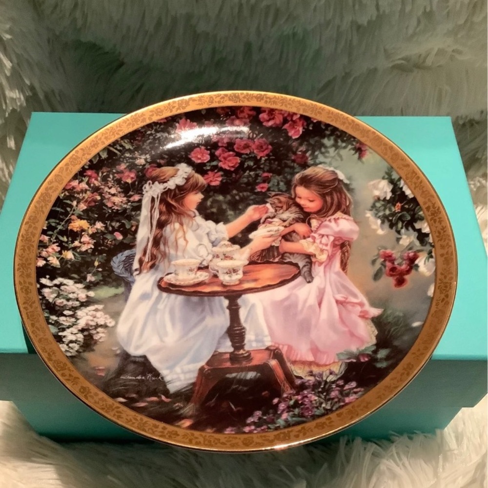 The Bradford Exchange Tea for Three Plate